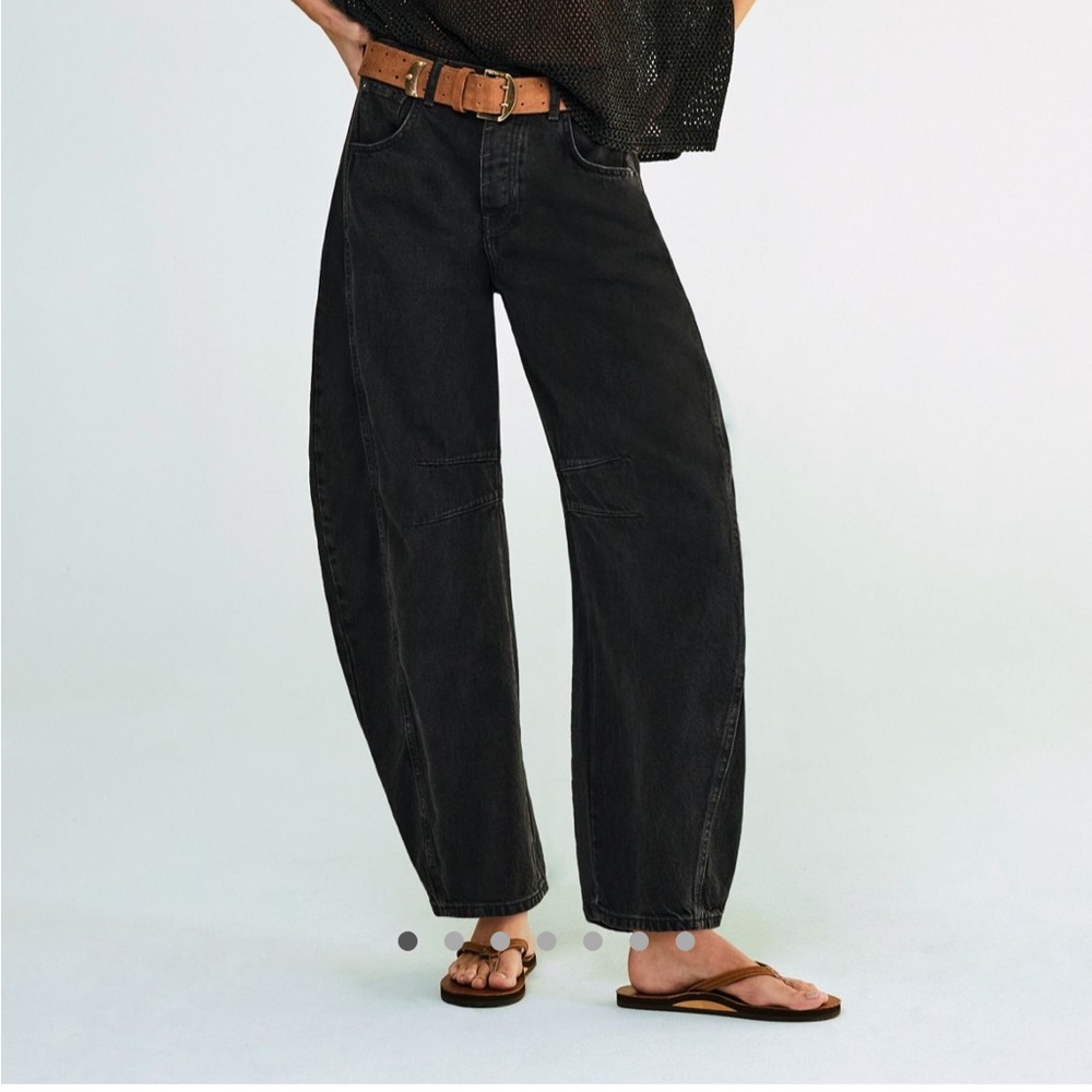 We The Free Black Flare Jeans